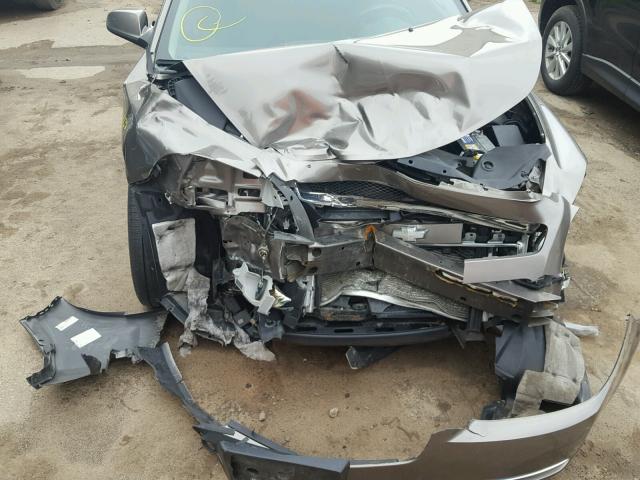 1G1ZC5EB5AF183523 - 2010 CHEVROLET MALIBU 1LT 灰色 照片 9