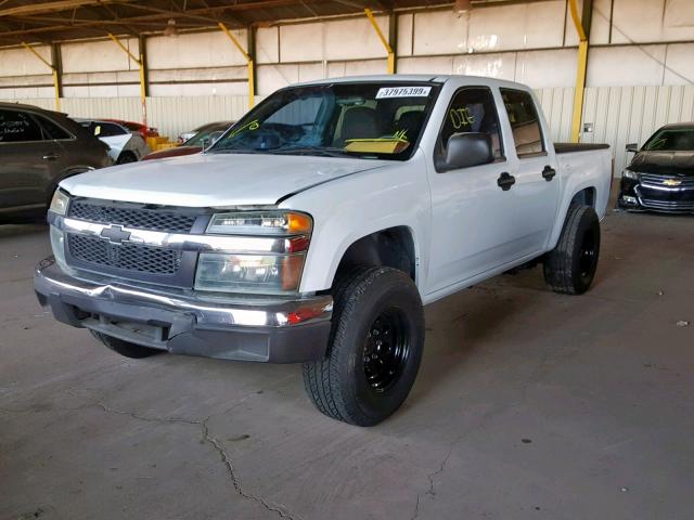 1GCDS13E278147537 - 2007 CHEVROLET COLORADO WHITE photo 2