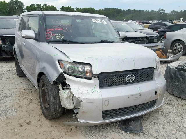 JTLKE50E881010563 - 2008 TOYOTA SCION XB 银色 照片 1