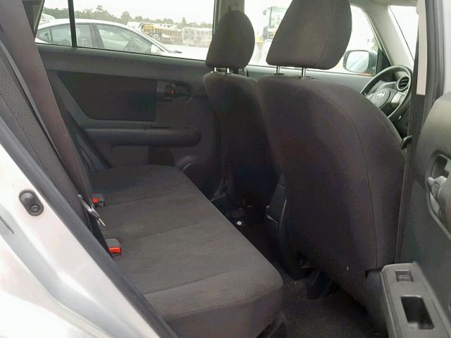 JTLKE50E881010563 - 2008 TOYOTA SCION XB 银色 照片 6