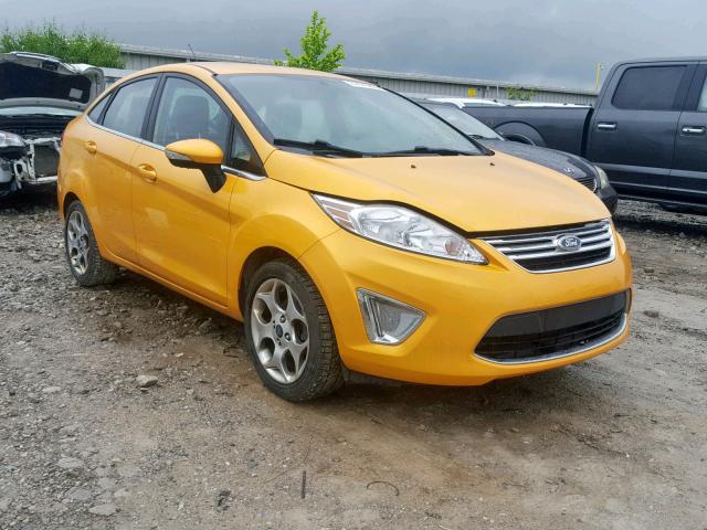 3FADP4CJ1BM108383 - 2011 FORD FIESTA SEL YELLOW photo 1