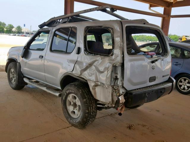 5N1ED28T6YC605828 - 2000 NISSAN XTERRA XE GRAY photo 3