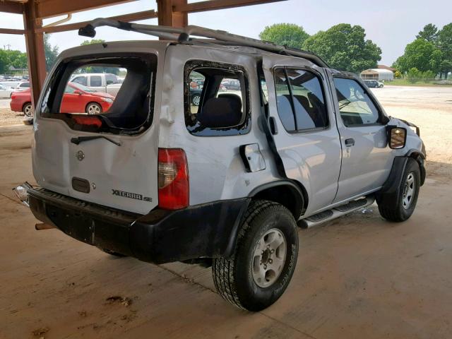 5N1ED28T6YC605828 - 2000 NISSAN XTERRA XE GRAY photo 4