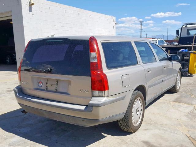 YV1SW61RX12101490 - 2001 VOLVO V70 GOLD photo 4