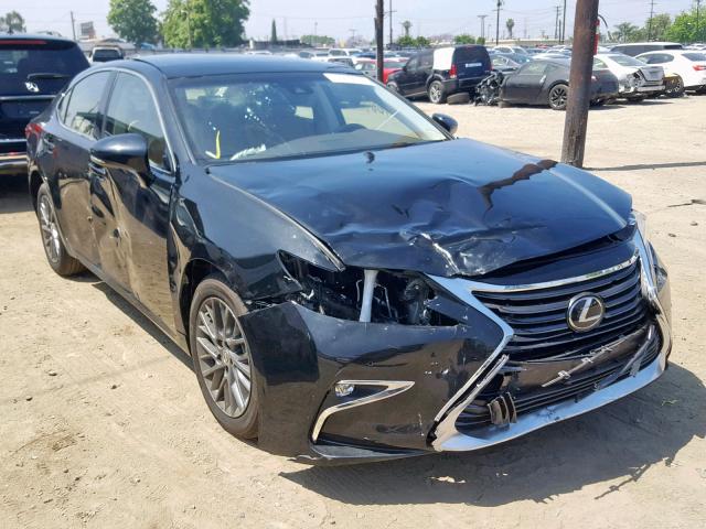 JTHBK1GGXJ2262771 - 2018 LEXUS ES 350 BLACK photo 1