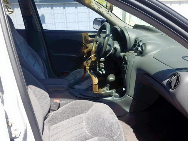 1G2NE52T7XM760767 - 1999 PONTIAC GRAND AM S WHITE photo 5