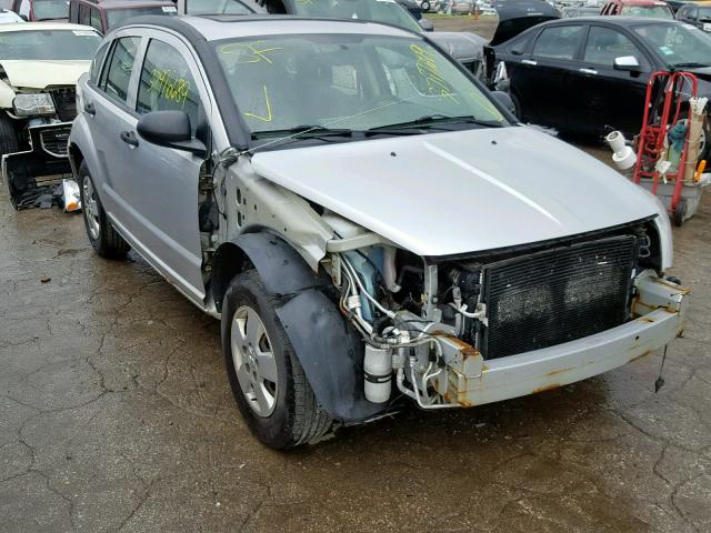 1B3HB28B17D364379 - 2007 DODGE CALIBER SILVER photo 1