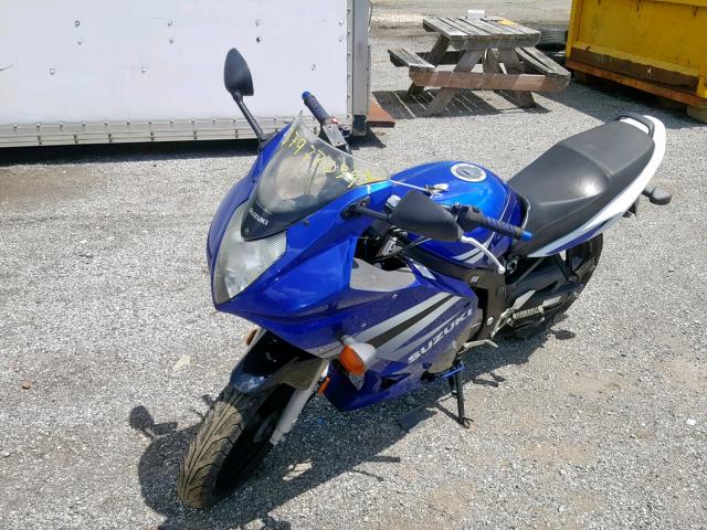 VTTGM51AX42103957 - 2004 SUZUKI GS500 FK BLUE photo 2