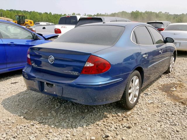 2G4WE587761196506 - 2006 BUICK LACROSSE C BLUE photo 4