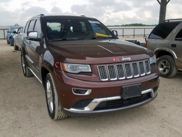 1C4RJFJG0EC269821 - 2014 JEEP GRAND CHER BURGUNDY photo 1