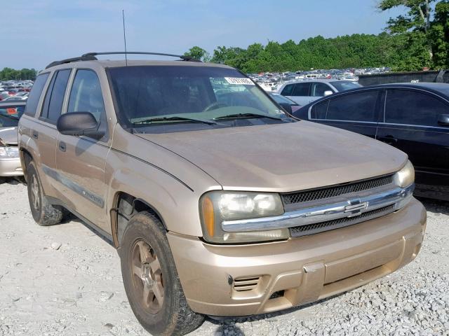 1GNDS13S442240250 - 2004 CHEVROLET TRAILBLAZE GOLD photo 1