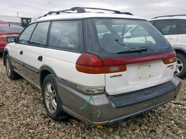 4S3BG6859X7625294 - 1999 SUBARU LEGACY OUT WHITE photo 3