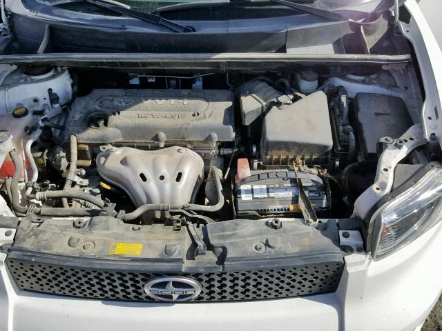 JTLKE50E281060276 - 2008 TOYOTA SCION XB 白色 照片 7