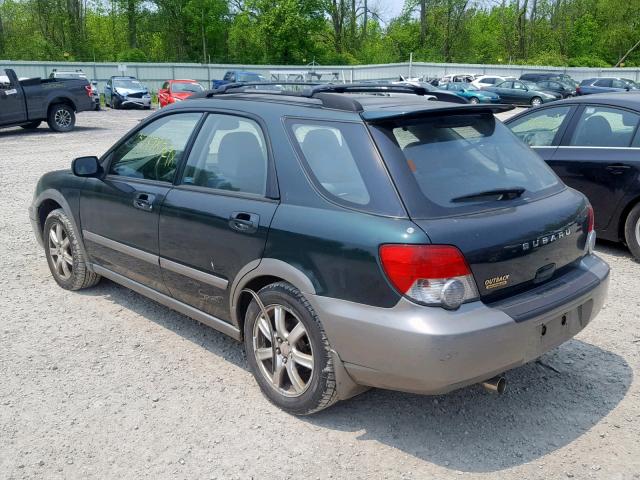 JF1GG68515H809065 - 2005 SUBARU IMPREZA OU GRAY photo 3