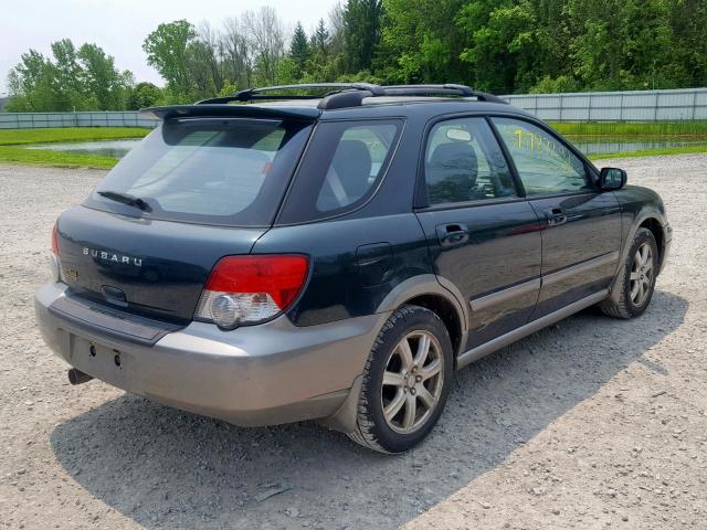 JF1GG68515H809065 - 2005 SUBARU IMPREZA OU GRAY photo 4