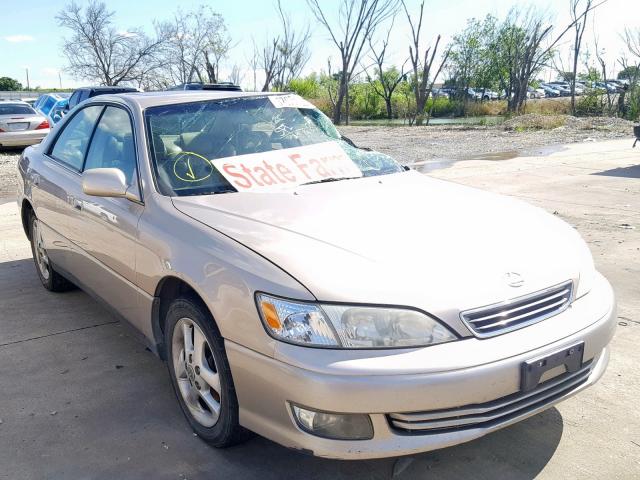 JT8BF28G0Y5077744 - 2000 LEXUS ES 300 BEIGE photo 1