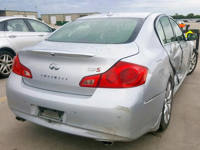 JN1CV6AP1CM932754 - 2012 INFINITI G37 BASE GRAY photo 4