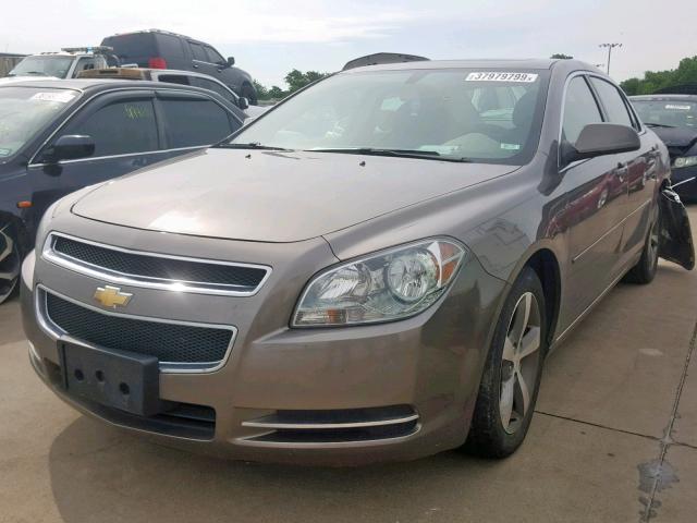 1G1ZC5E11BF258419 - 2011 CHEVROLET MALIBU 1LT BROWN photo 2
