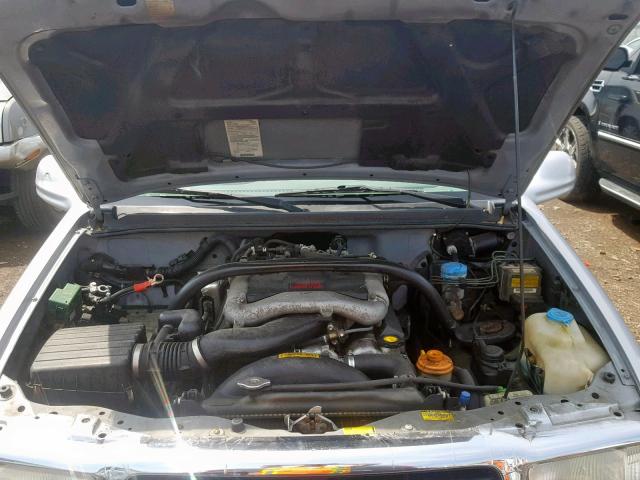 2CNBE634X16960393 - 2001 CHEVROLET TRACKER LT SILVER photo 7