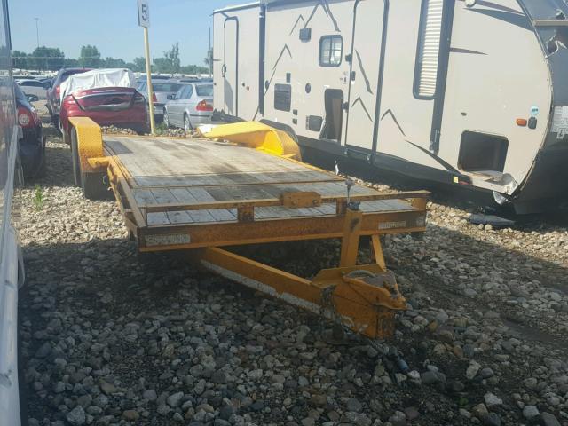 5JW1U2224D1077807 - 2013 UTILITY TRAILER YELLOW photo 1
