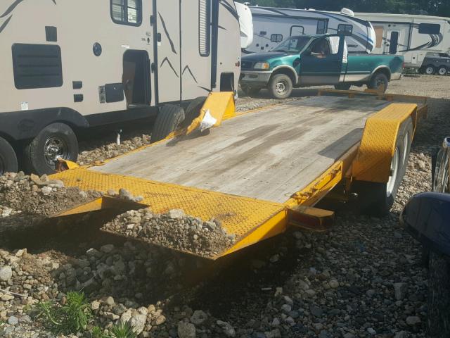 5JW1U2224D1077807 - 2013 UTILITY TRAILER YELLOW photo 6