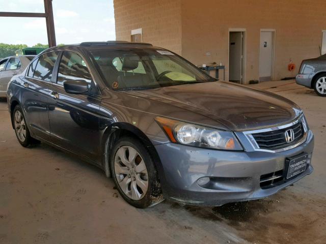 1HGCP36809A015937 - 2009 HONDA ACCORD EXL GRAY photo 1