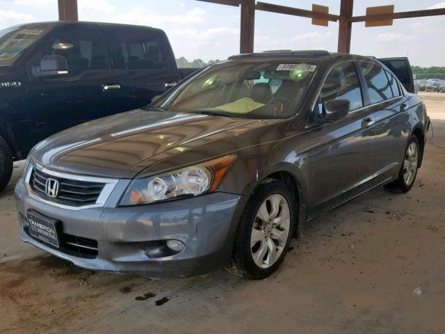 1HGCP36809A015937 - 2009 HONDA ACCORD EXL GRAY photo 2