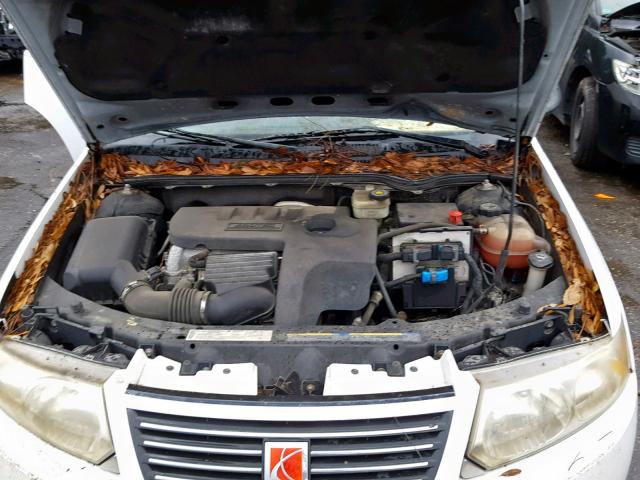 1G8AJ55F76Z113275 - 2006 SATURN ION LEVEL WHITE photo 7