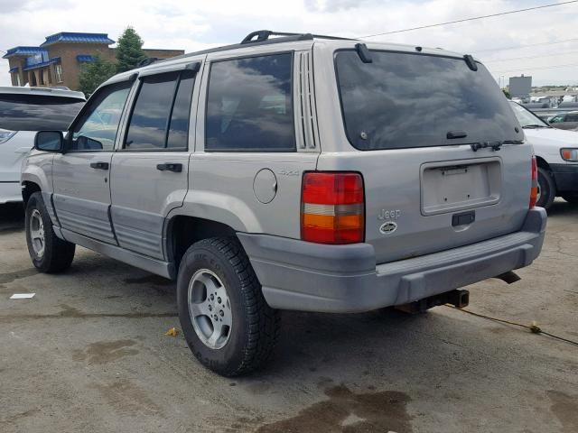 1J4GZ58S6WC244406 - 1998 JEEP GRAND CHER GRAY photo 3