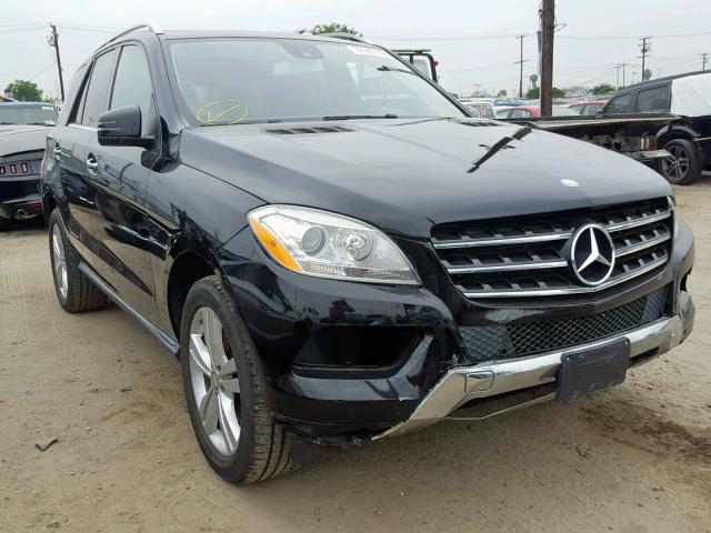 4JGDA5JBXDA222343 - 2013 MERCEDES-BENZ ML 350 BLACK photo 1