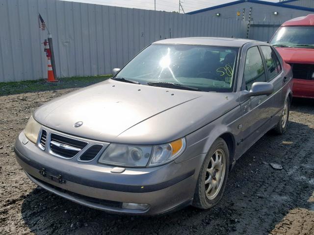 YS3ED49Z633039402 - 2003 SAAB 9-5 ARC GRAY photo 2