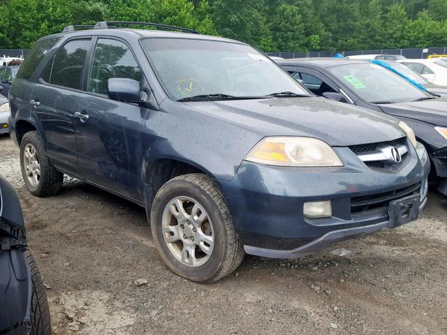 2HNYD18816H519113 - 2006 ACURA MDX TOURIN BLUE photo 1