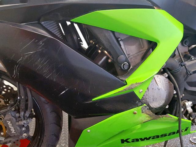 JKBZXJE17DA001694 - 2013 KAWASAKI ZX636 E GREEN photo 15