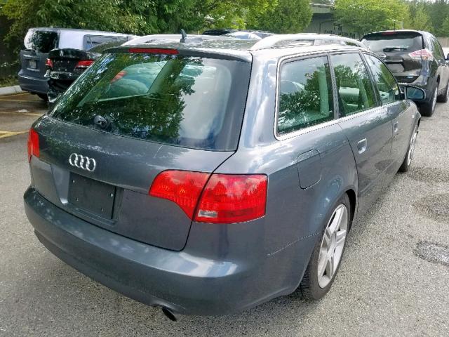 WAUKG78E95A563978 - 2005 AUDI A4 3.2 AVA GRAY photo 4