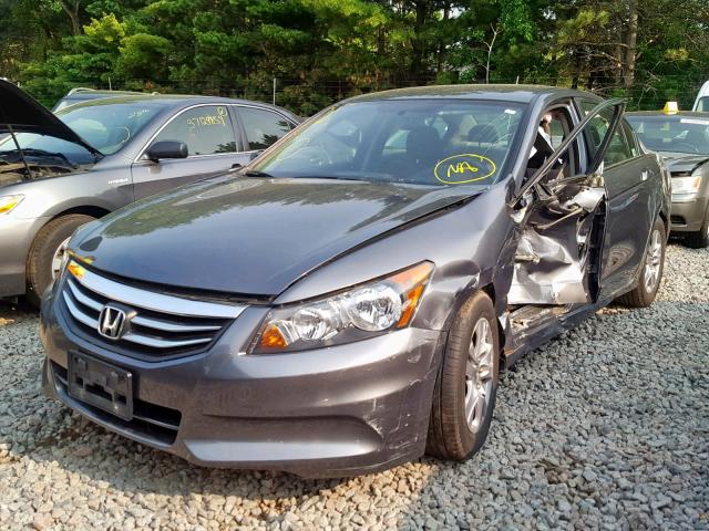 1HGCP2F48BA095663 - 2011 HONDA ACCORD LXP GRAY photo 2