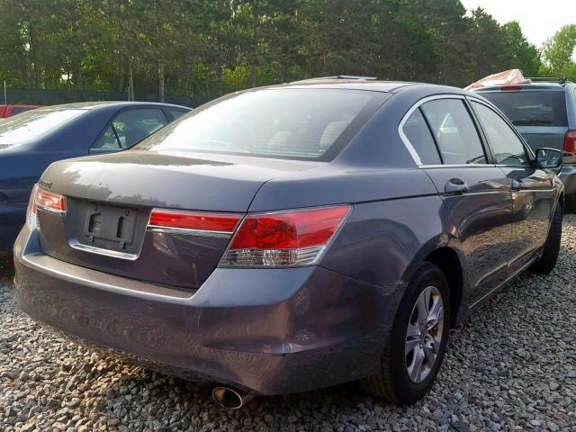 1HGCP2F48BA095663 - 2011 HONDA ACCORD LXP GRAY photo 4