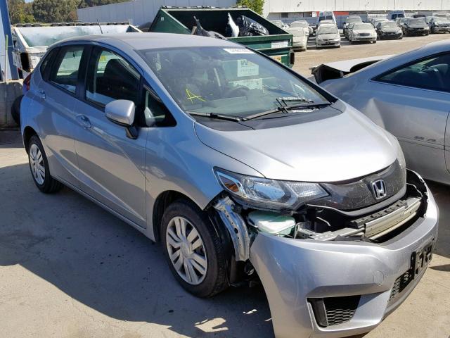 3HGGK5H51HM710413 - 2017 HONDA FIT LX GRAY photo 1