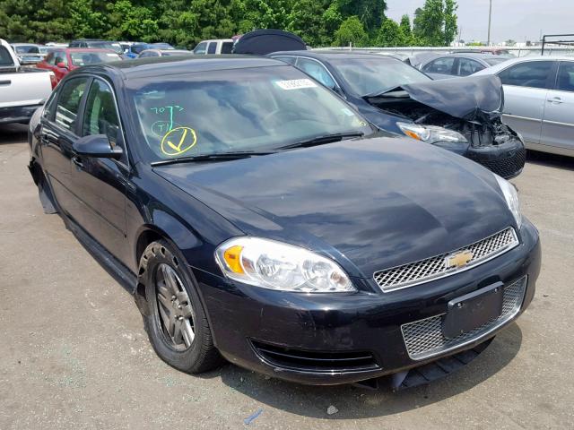 2G1WB5E3XG1130265 - 2016 CHEVROLET IMPALA LIM BLACK photo 1