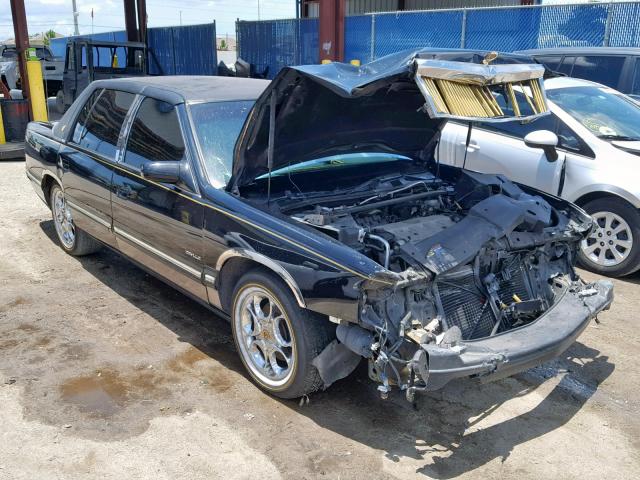 1G6KD54Y3WU777450 - 1998 CADILLAC DEVILLE BLACK photo 1