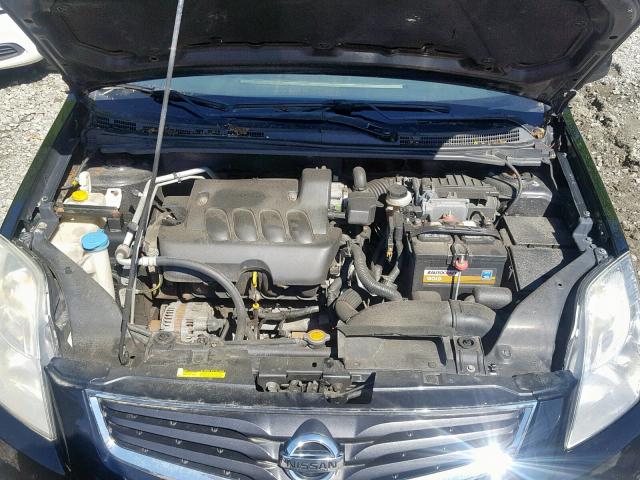 3N1AB6AP6AL642386 - 2010 NISSAN SENTRA 2.0 BLACK photo 7