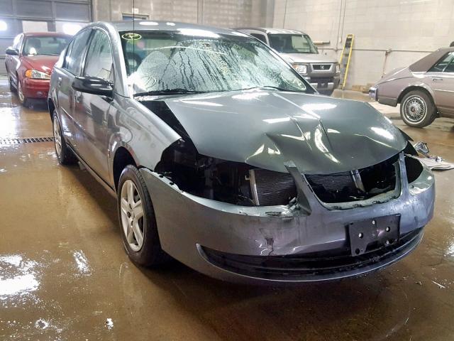 1G8AJ55FX6Z187368 - 2006 SATURN ION LEVEL GRAY photo 1