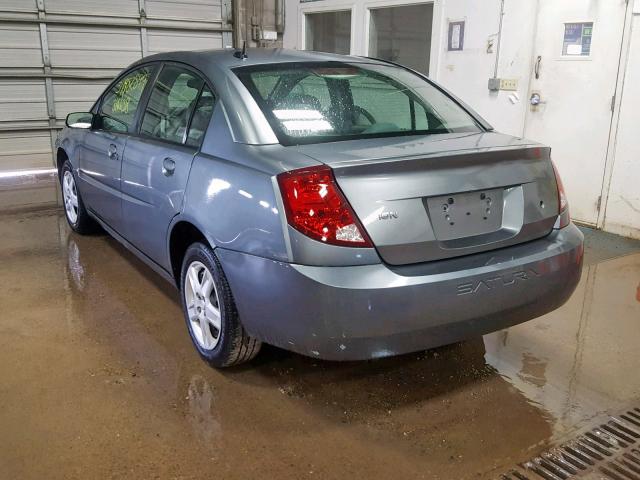 1G8AJ55FX6Z187368 - 2006 SATURN ION LEVEL GRAY photo 3