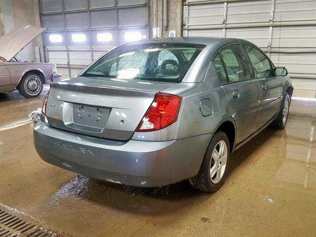 1G8AJ55FX6Z187368 - 2006 SATURN ION LEVEL GRAY photo 4