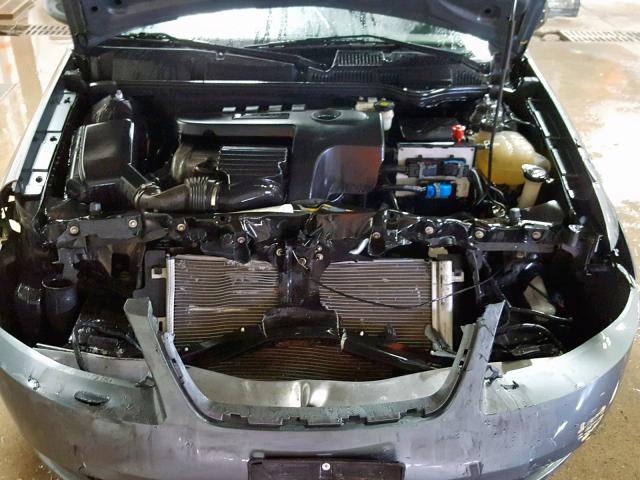 1G8AJ55FX6Z187368 - 2006 SATURN ION LEVEL GRAY photo 7