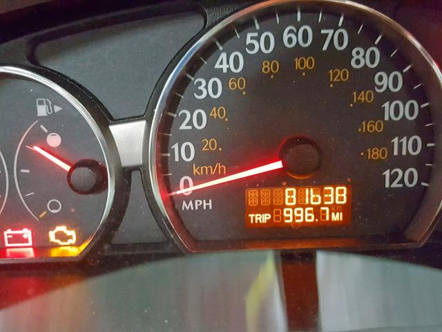 1G8AJ55FX6Z187368 - 2006 SATURN ION LEVEL GRAY photo 8