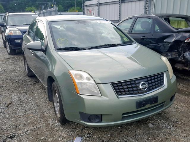 3N1AB61E87L704944 - 2007 NISSAN SENTRA 2.0 GREEN photo 1