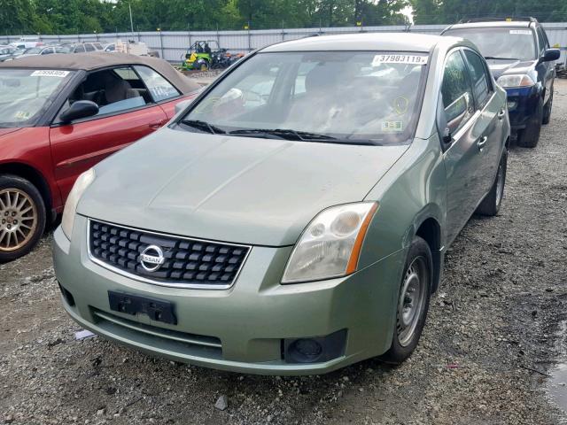 3N1AB61E87L704944 - 2007 NISSAN SENTRA 2.0 GREEN photo 2