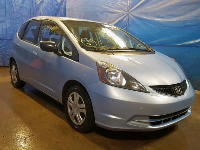 JHMGE8H29AC010562 - 2010 HONDA FIT BLUE photo 1