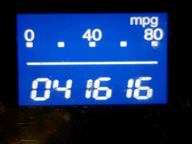 JHMGE8H29AC010562 - 2010 HONDA FIT BLUE photo 8