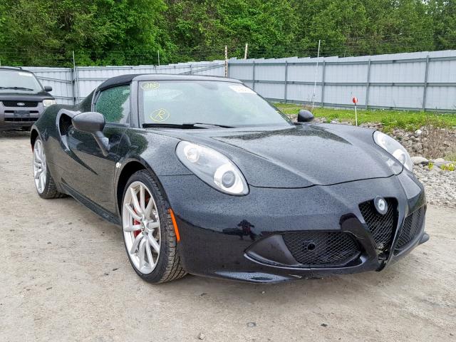 ZARBAAB43GM183933 - 2016 ALFA ROMEO 4C SPIDER BLACK photo 1